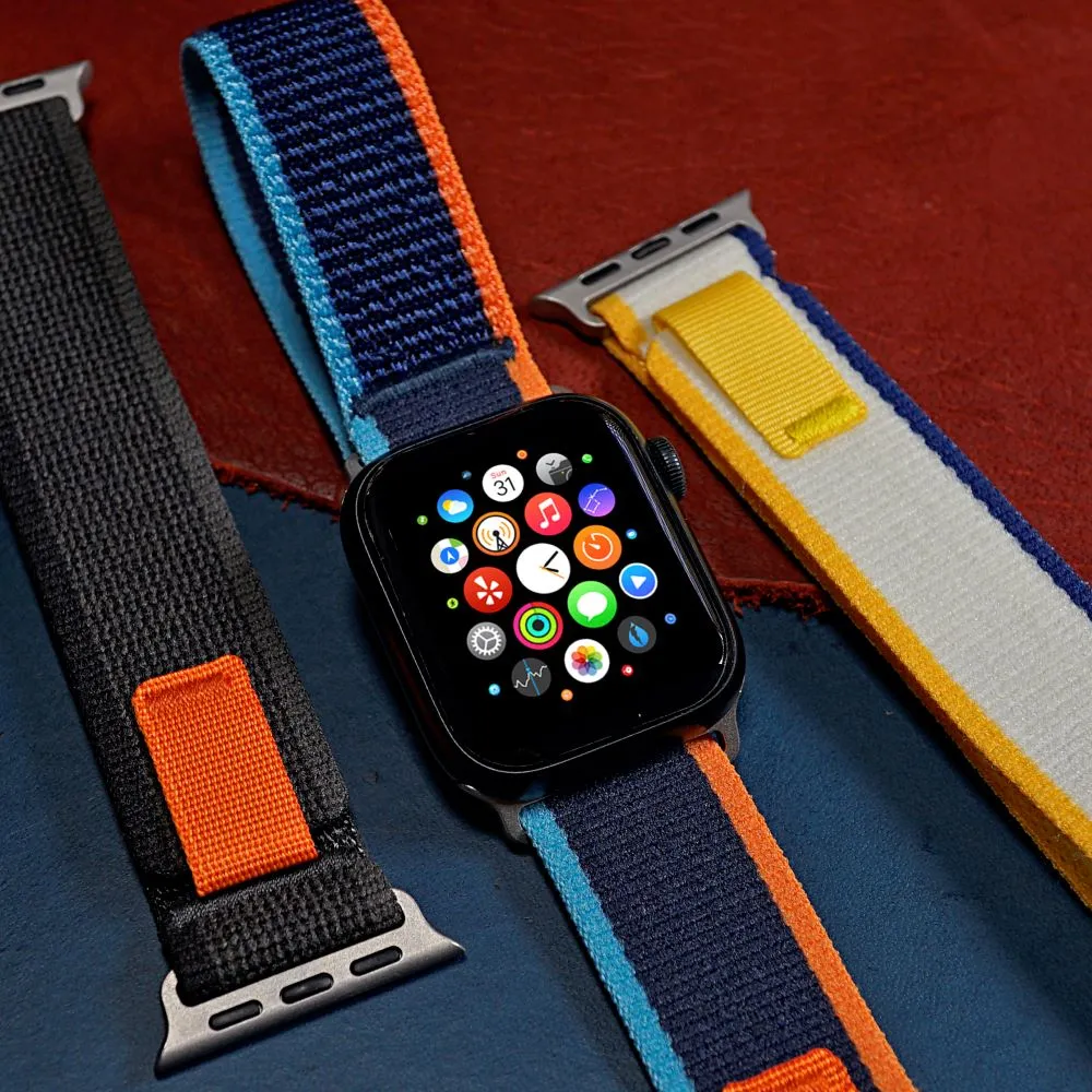 Trail Nylon Strap in Navy (Apple Watch)