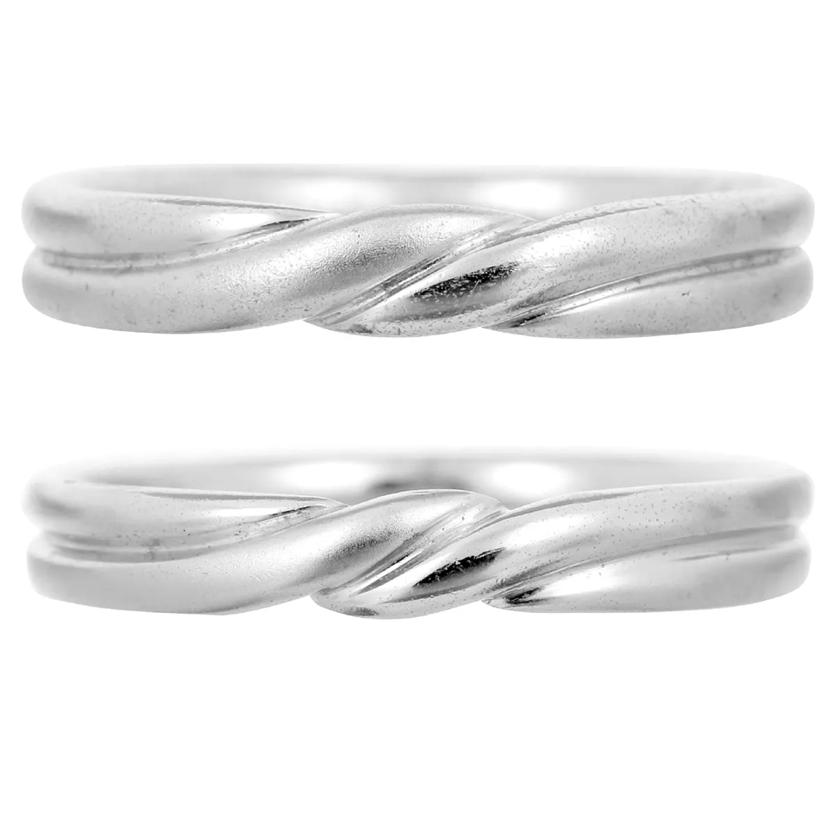 Unique Couple Wedding Ring Set - WM43