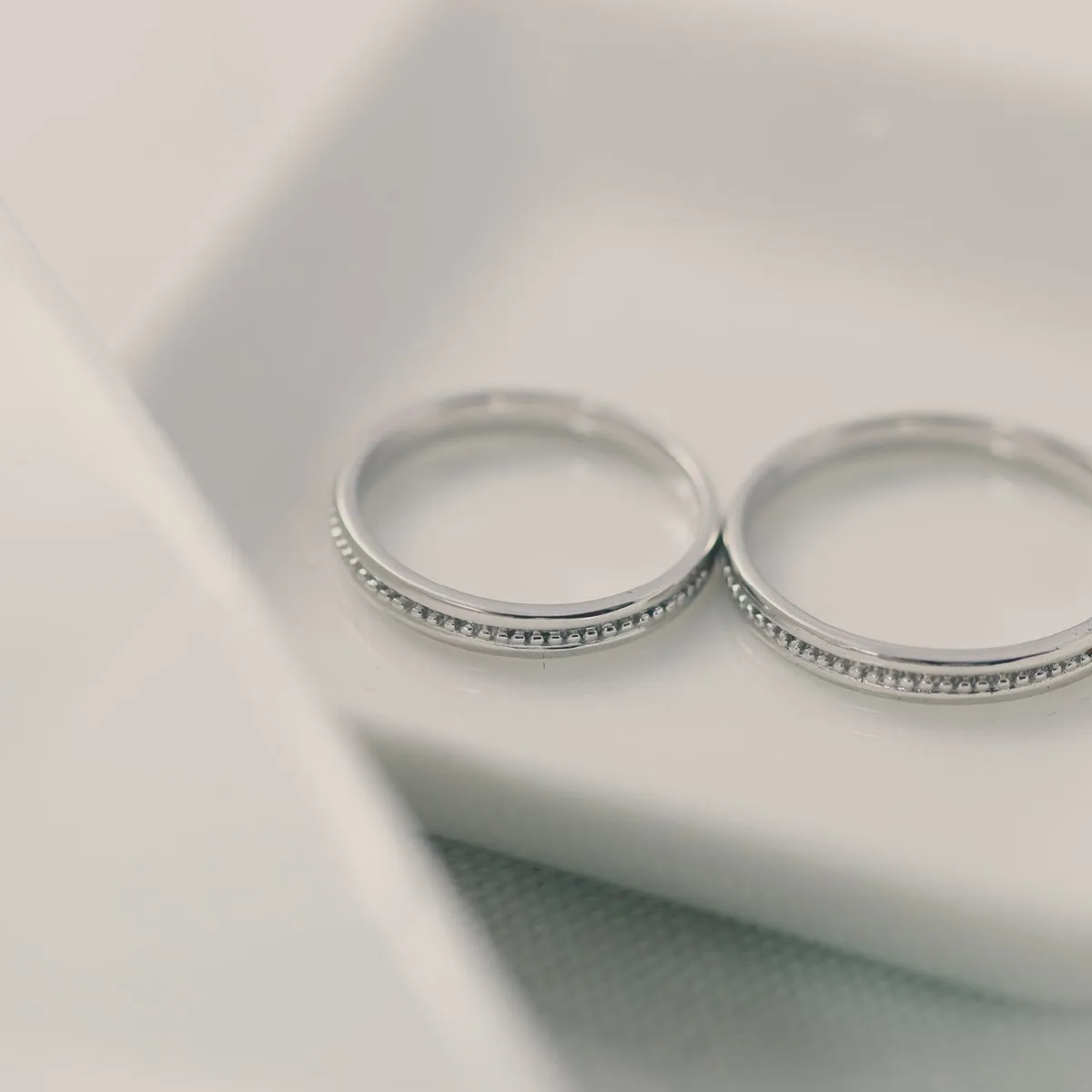 Unique Couple Wedding Ring Set - WM56