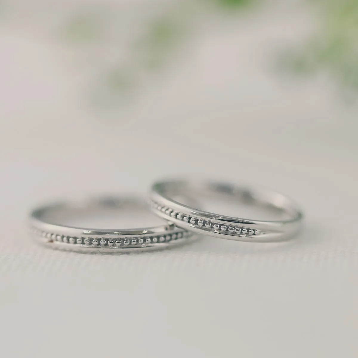 Unique Couple Wedding Ring Set - WM56