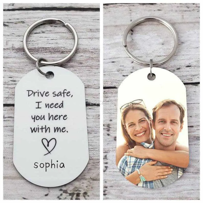 Valentine's Day Discount 50%OFF-Siciry Customized couple keychain