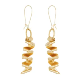 Zzan Israeli Luminous Folds Earrings